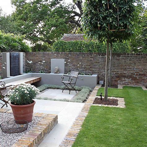 Multi Level Linear Garden Hertfordshire Garden Design Pictures Small