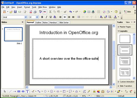 Open Office Impress Tuto