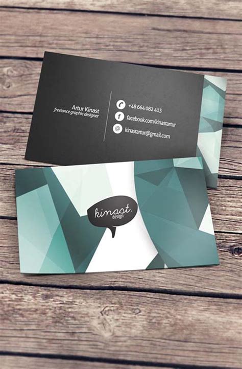 creative business cards  kinast design