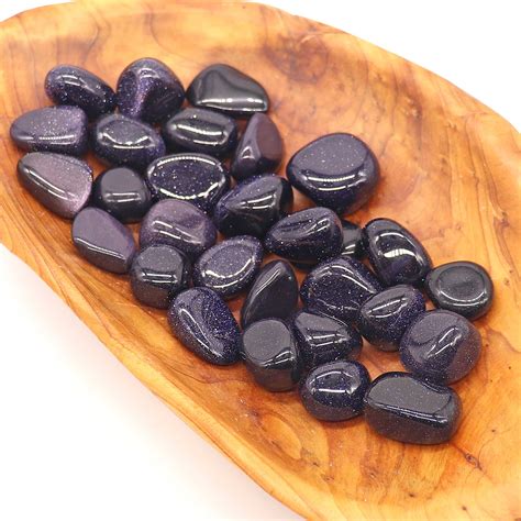 Goldstone Blue Tumbled Stone 13 Moons Reviews On Judgeme