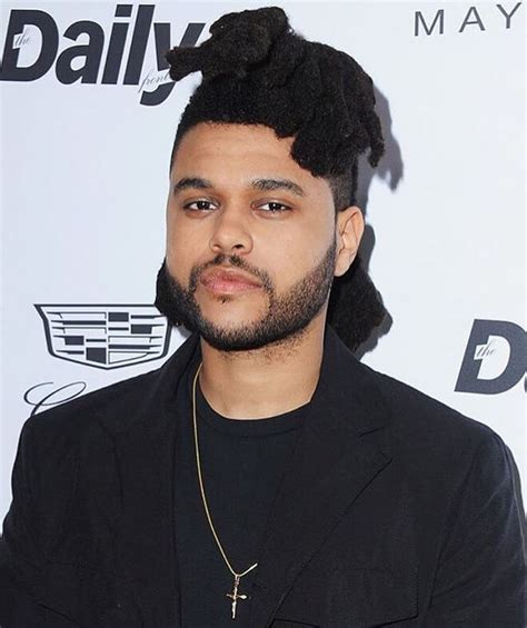 Top 35 The Weeknd Hairstyles And Haircuts Mens Style