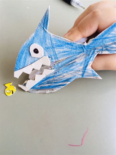 Peg Shark Craft Senresourcessummer Special Educational Needs