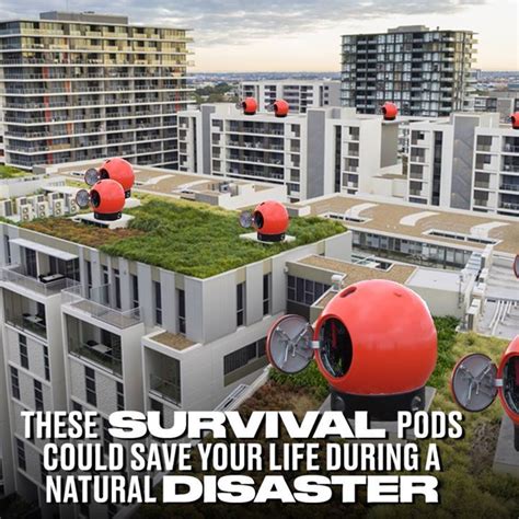 The Survival Pods Were Designed To Save Your Life During A Tsunami Earthquake