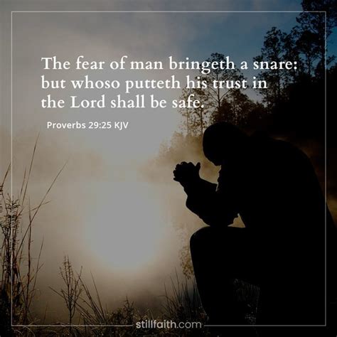 159 Bible Verses About Fear Kjv