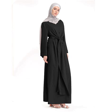 Zakiyyah Lr186 Causal Dubai Abaya Fabric Muslim Women Stylish Dress