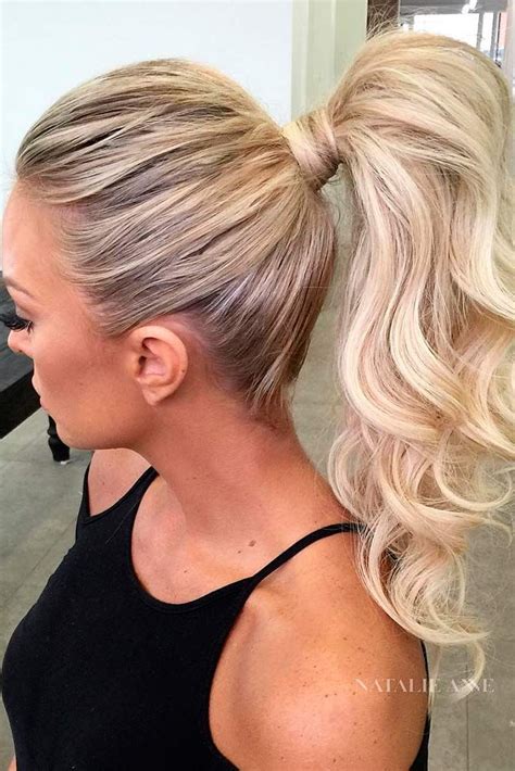 A High Ponytail Hairstyles Trend