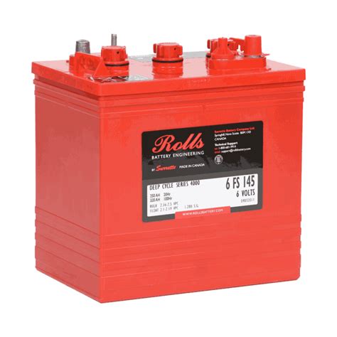 Rolls 6 Fs 145 Deep Cycle Batteri 6v 250ah Batteri And Radiatorservice As