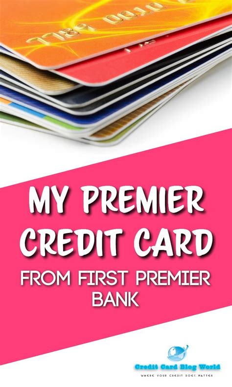 First premier credit cards are designed for consumers with bad or poor credit, so there's no minimum credit score required. My Premier Credit Card From First Premier Bank. My Premier credit card from the First Premier ...