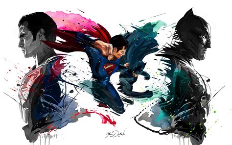 Download Wallpaper 3840x2400 Batman Vs Superman 4k Sketch Artwork 4k