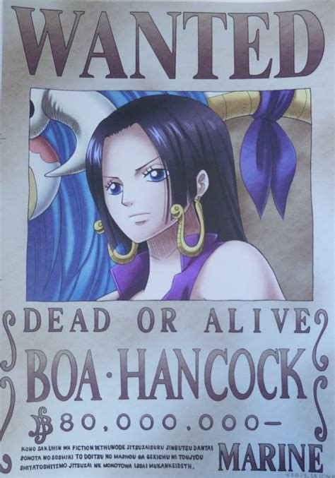 One Piece Wanted Poster Boa Hancock Walmart The Best Porn Website