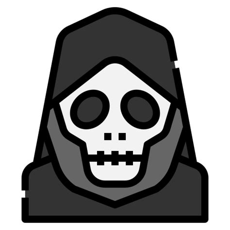 Grim Reaper Linector Lineal Color Icon