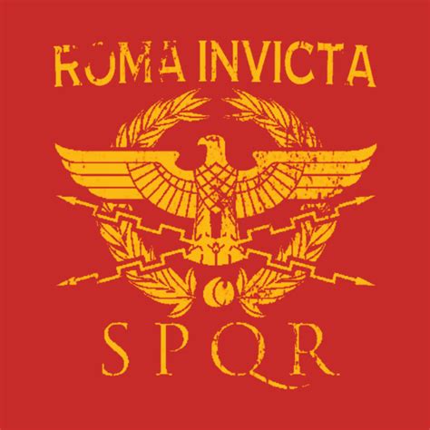 Roma Invicta Roman T Shirt Teepublic