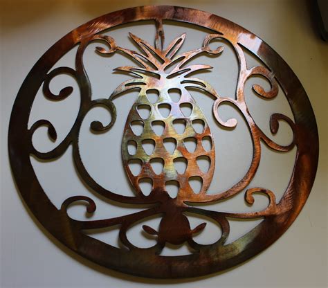 Novica, the impact marketplace, features unique copper wall decor by some of the most talented artists on the planet. Ornamental Pineapple 15" Metal Wall Art