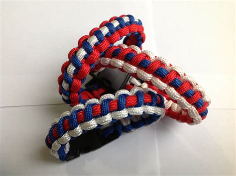 Patriotic3Kings Patriotic Colors Paracord Bracelet Collection