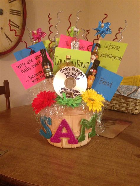 How to reuse any empty box /diy gift hamper idea for best friend's wedding/miss creative hey lovely people, here is an awesome gifting idea which u can gift. Fun 21st birthday basket for my best friend! Favorite ...