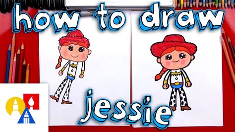 How To Draw Cartoon Jessie From Toy Story Youtube