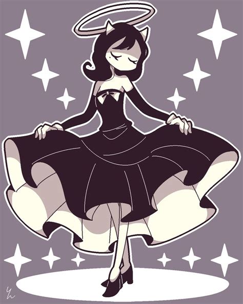 alice angel fanart bendy and the ink machine alice angel anime