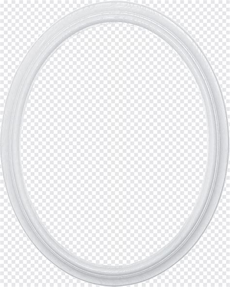 White Oval Frame White Frame Oval Frame Png Pngegg