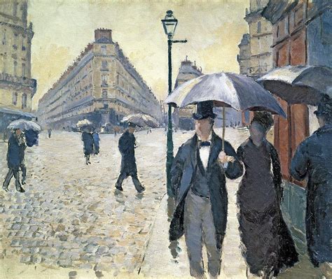 Gustave Caillebotte Paris A Rainy Day 1877 Rmuseum