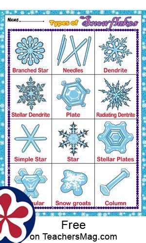 Snowflakes Theme Printables In 2022 Snowflakes Science Winter