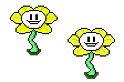 Flowey The Flower Game Sprite Pixel Art Maker