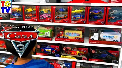 Disney Pixar Cars 3 Collection 1000 Cars From Mattel And Disney Youtube