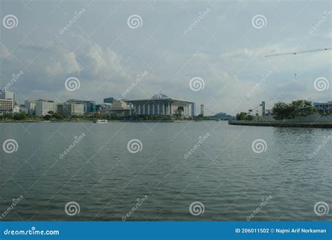 Scenery Of Putrajaya Lake In The Evening Editorial Photography Image