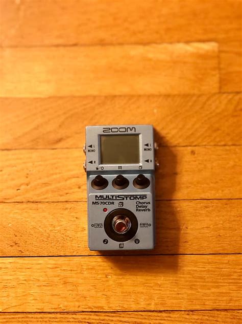 With an acoustic guitar, you can usually get away with having one amp, a capo and a handful of picks but playing an electric guitar requires a little more preparation. Zoom MS-70CDR Chorus/Delay/Reverb Pedal | Gearhead Greg ...