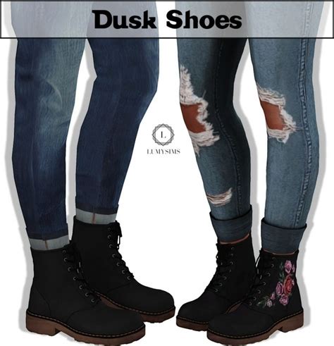 Dusk Shoes At Lumy Sims Sims 4 Updates