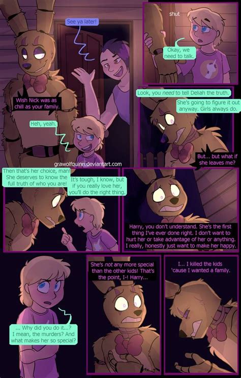 Springtrap And Deliah Page 94 By Grawolfquinn On Deviantart