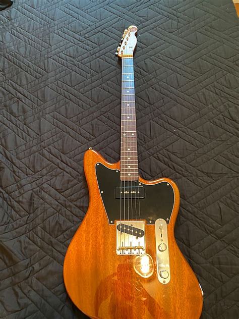 Fender Made In Japan Mahogany Offset Telecaster With Rosewood Reverb