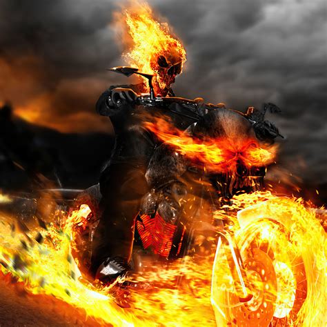 Ghost Rider Wallpaper 4k Rider Ghost Backgrounds Wallpapers 3d Dark