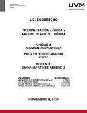 A 3 JRC Pdf ACTIVIDAD 3 PROYECTO INTEGRADOR ETAPA 1 LIC EN DERECHO