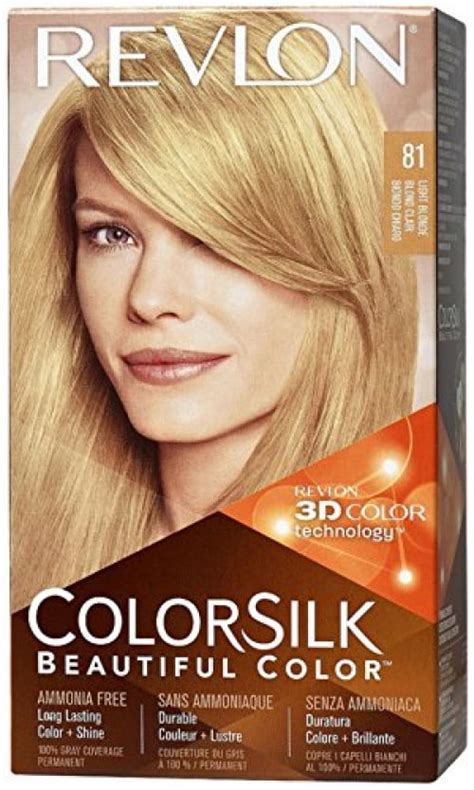 Revlon Colorsilk Haircolor Light Blonde 1 Count Pack Of 3