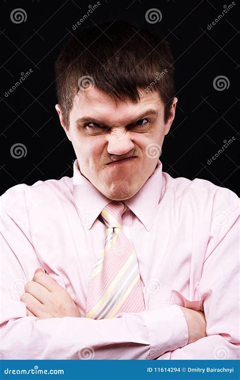 Anger Man Stock Photo Image Of Conflict Model Face 11614294