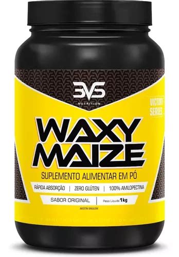 Waxy Maize Natural 100 Puro Fórmula Avançada Para Ganho De Energia 1kg