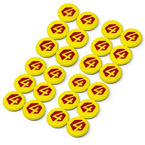Small Yellow Notice Boardplanning Magnets 20mm Dia X 75mm High 1