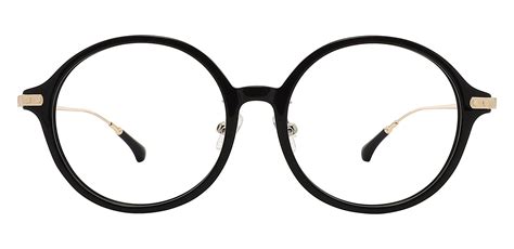 Princeton Round Prescription Glasses Black Mens Eyeglasses Payne Glasses