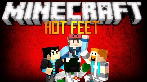 Minecraft Mini Game Hot Feet Wkermitplaysminecraft Youtube