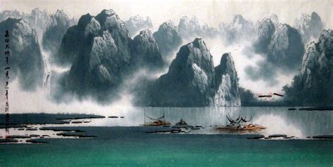 The Origin Of Chinese Landscape Painting Chinese Painting Blog