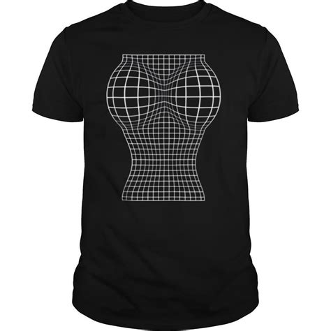 Big Boob Optical Illusion Cool Large Chest Shirt