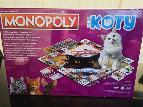 Nowa Gra Monopoly Koty Jenkowice OLX Pl