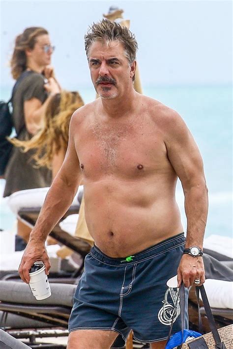 Miami Fl Former Mr Big From Sex And The City Actor Chris Noth Enjoys Some Down Time In