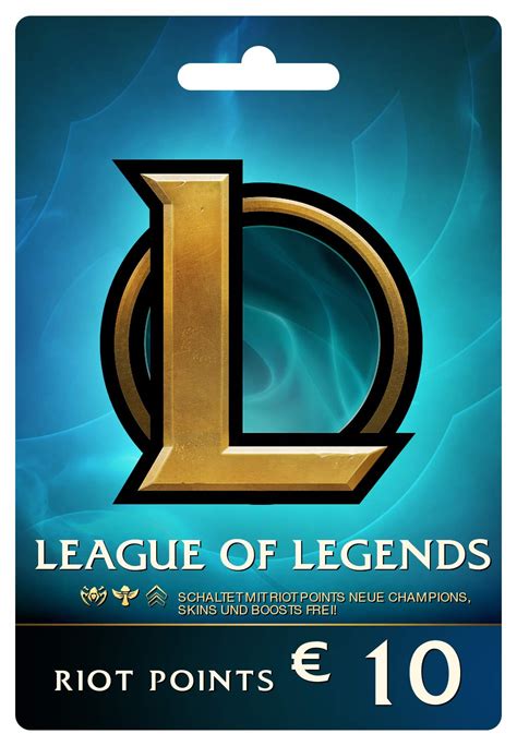 League Of Legends Riot Points Card 10 € Turbine Key Code