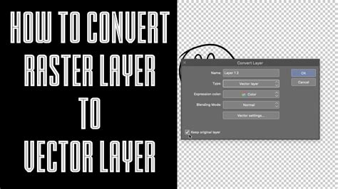 Clip Studio How To Convert Raster Layer Into Vector Layer Youtube