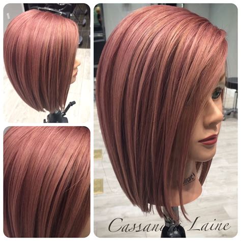 To revisit this article, v. Rose Gold: A New Take on Fall Hair Color | John Paul ...