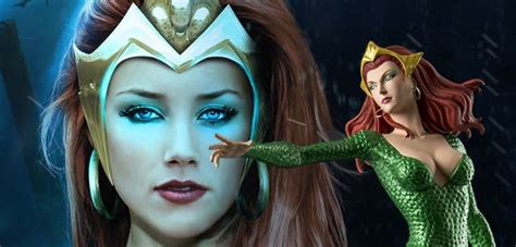 Amber Heard Confirms Justice League Role Describes Mera S Scaly Costume