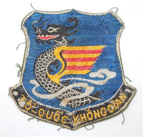 Original Arvn South Vietnam War Bevo Stitched Air Force Patch Q11 29