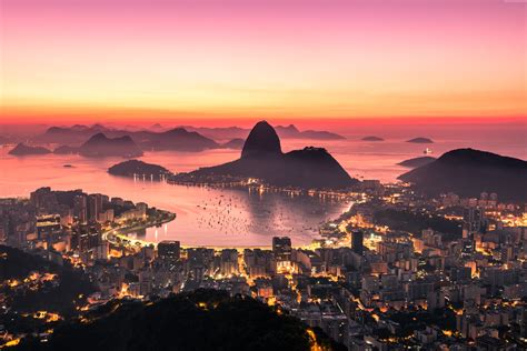 104131 Sky Rio De Janeiro Sunrise 5k
