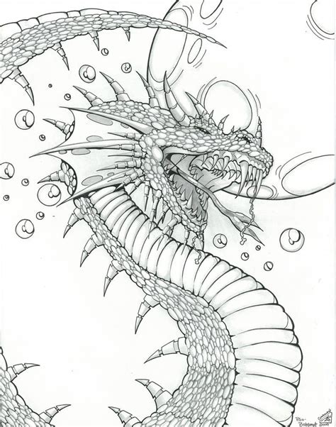 Nowadays, there are a lot of websites about the dragon coloring pages for kids and also for adult. Dragon Design for Fantasy Art by ICGREEN | Dragon coloring ...
